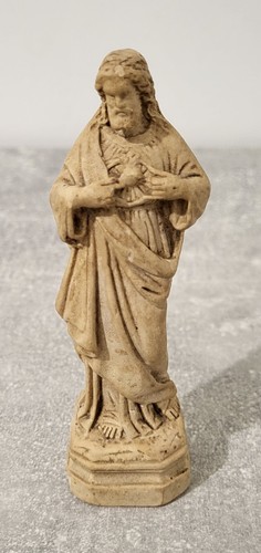 Ancienne statuette jesus - statuette,