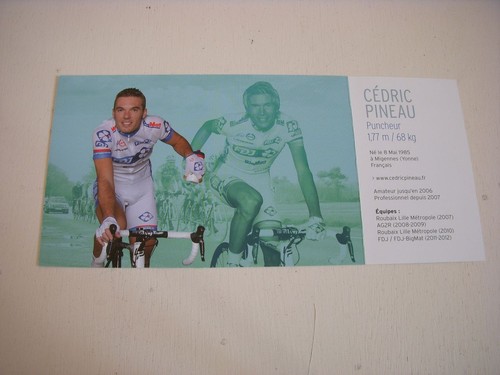 Cyclisme carte postale - cp, fdj