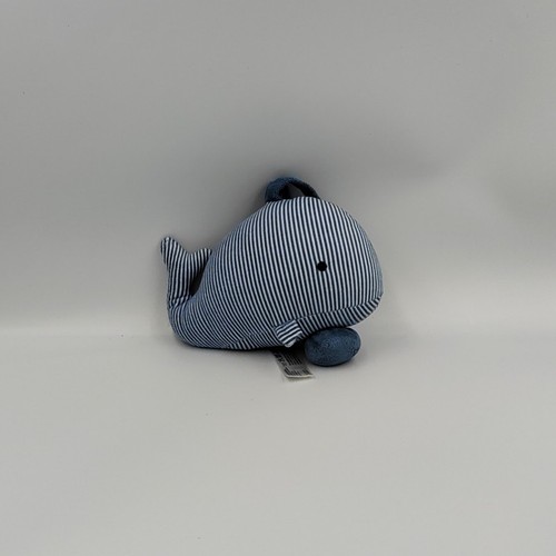 Doudou musical baleine bleu