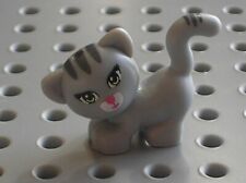 Chat LEGO FRIENDS minifig cat ref 93089pb01 / Set 41101 3189 3065 41039 