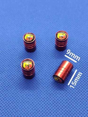 Bouchon valve rouge logo - 4,