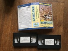 CASSETTE VIDEO VHS LOISIR chasse la becasse 2 vhs 