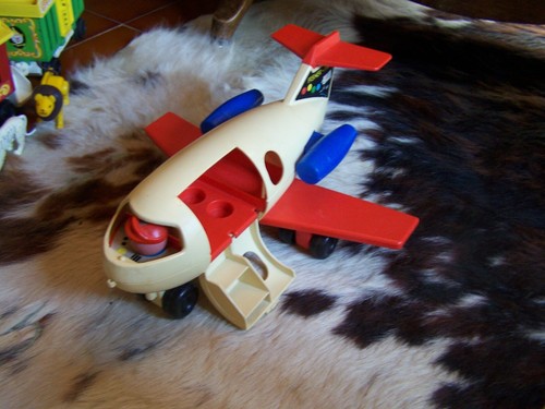 Jouets anciens avion fisher - ,,