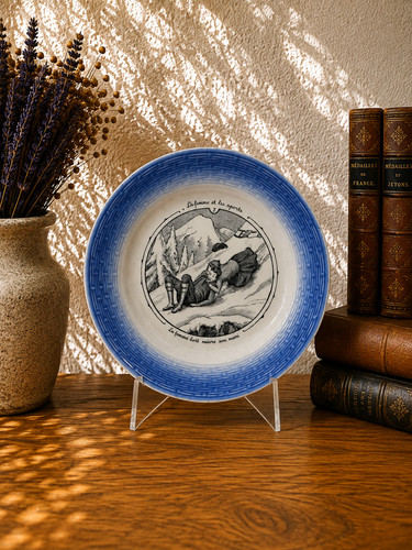 Assiette parlante vintage la - parlante,