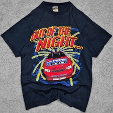 Vintage 1998 Pepsi 400 Daytona NASCAR T-Shirt Tultex USA Made L Double Sided