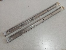 2x rail glissière guide métalique roulette Panier Supérieur Lave-vaisselle Miele