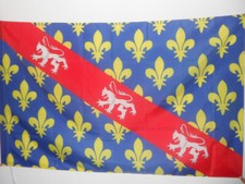 DRAPEAU COMTÍ? DE LA MARCHE 150x90cm - DRAPEAU PROVINCE FRANCE - CREUSE 90 x 150