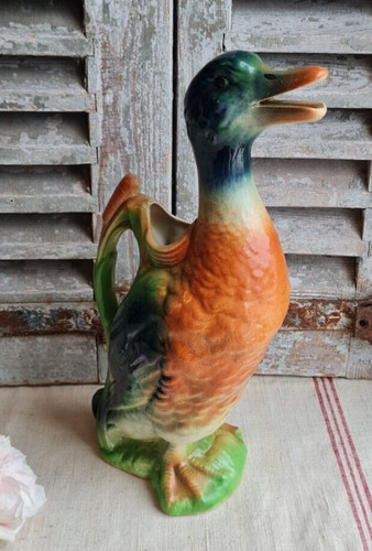 Ancien pichet canard - ancien,