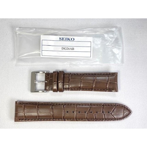 Bracelet cuir seiko - cuir, alpinist