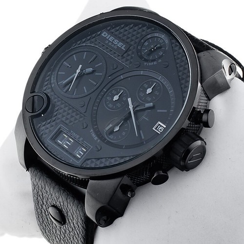 Diesel dz7193 daddy black - diesel,