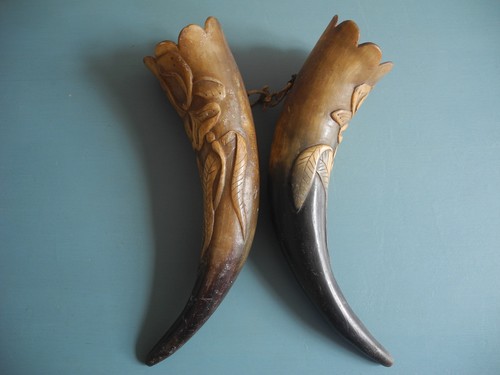 Cornes sculptées art - cornes,