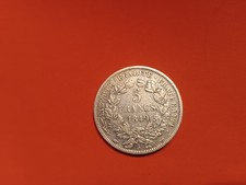 Pièce 5 francs Argent Ceres