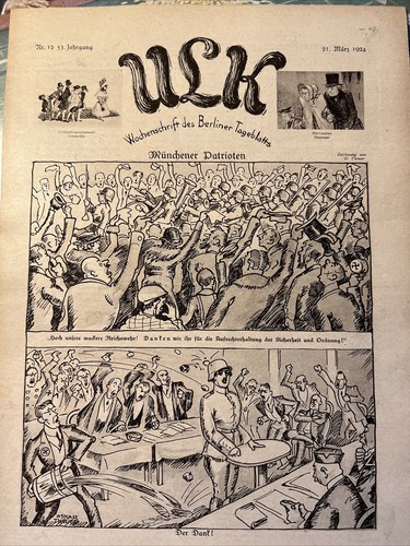 Ulk 1924 journal magazine - ulk,