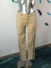 luxueux pantalon suède daim