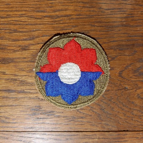 Ww2 patch insigne 9 th - /,