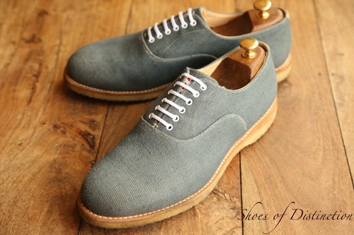 Chaussures oxford toile - oxford,