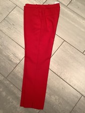 Pantalon Gabardine Rouge Taille 40