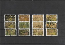 FRANCE 2017 LA MOISSON SERIE COMPLETE DE 12 TIMBRES OBLITERES