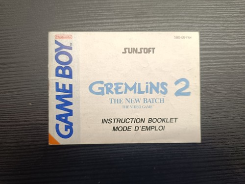 Notice seule gremlins - notice,