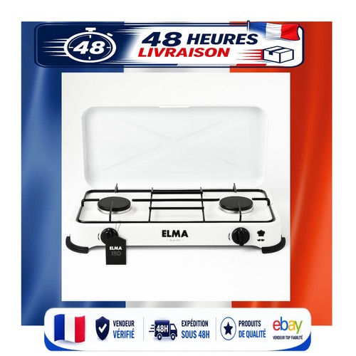 Elma réchaud gaz 2 - réchaud,