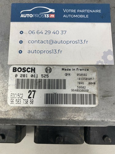 Calculateur moteur peugeot 206 - moteur,