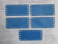 MECCANO: 5 plaques flexibles 14x6cm - réf 192
