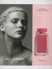 Publicité papier Parfum. Perfume ad. Narciso RODRIGUEZ For Her Fleur Musc 2017