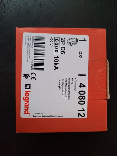 Legrand 408012 disjoncteur - legrand,