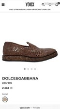 Dolce & Gabbana Brown Woven