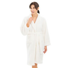 Robe de chambre femme peignoir d'intérieur polaire microfibre poches ceinture