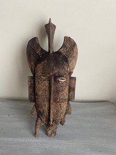 Tete Africaine En Bois de 40cm 
