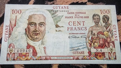 Billet 100 francs bougainville - 100,