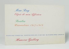 Man Ray, Objets de mon