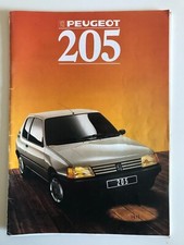 Catalogue publicitaire : PEUGEOT  205     - C19