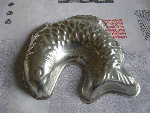 Ancien moule poisson - , fer