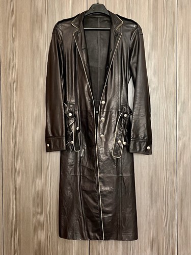 Superbe trench coat cuir - superbe, en