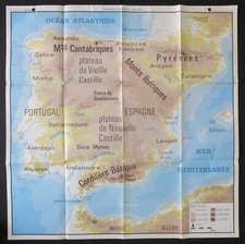 Carte géographie école