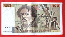 billet  100 francs Delcroix 1995 n°E166