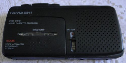 Dictaphone tamashi wd200 - dictaphone,