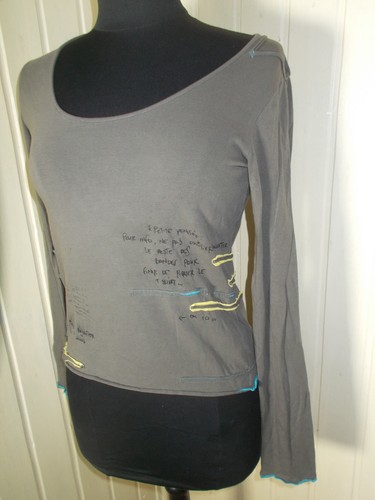 Y2k shirt top kaki cop - top,