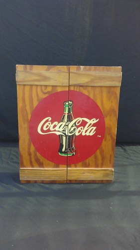 Coca cola vintage wooden soda - cola,
