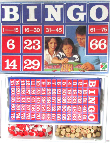 Ancien jeu bingo - bingo, de