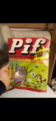 Pif gadget sous blister - blister, avec
