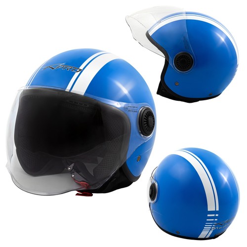 Casque jet moto - moto, visière