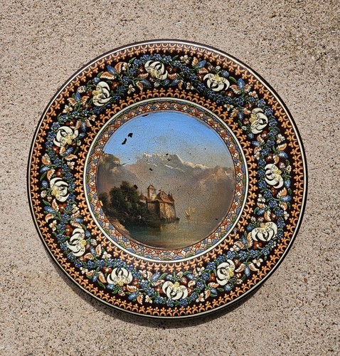 Assiette ancienne thoune - assiette, en