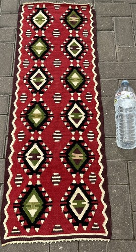 Kilim ancien laine - laine, tissé