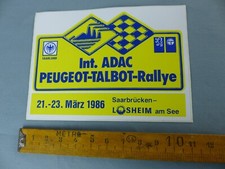 Autocollant PEUGEOT TALBOT