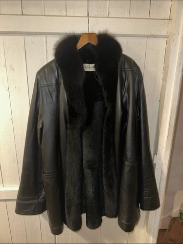 Manteau fourrure - manteau,