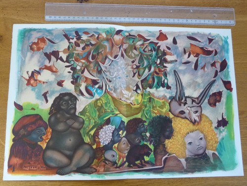 Lithographie couleurs de - couleurs,