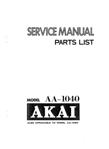 Service manuel instructions - service,